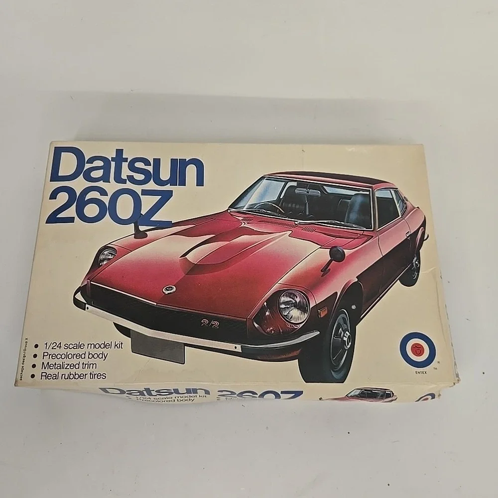 Vintage 1/24 ENTEX DATSUN 260Z No. 9008D NEW Open Box 1970s‎